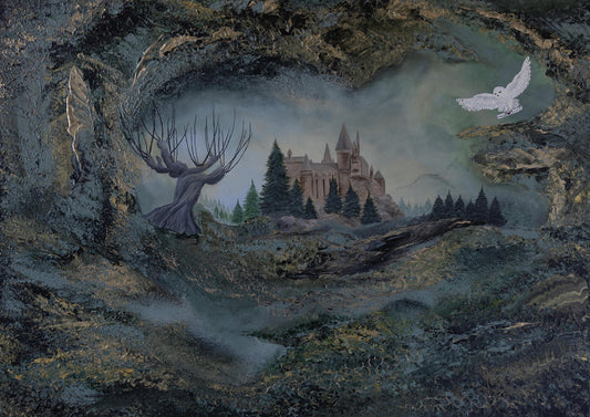 Through the Enchanted Forest Print